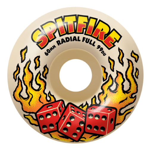 Spitfire F4 Radial Full Hot Hand Wheels Natural 60MM 99D