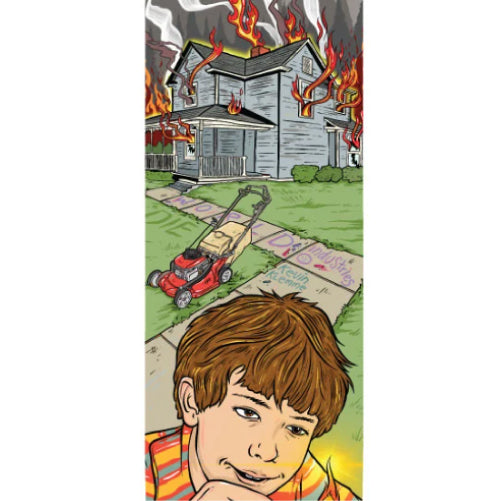 World Industries Kevin Klemme House Fire Skateboard Deck 8.25"