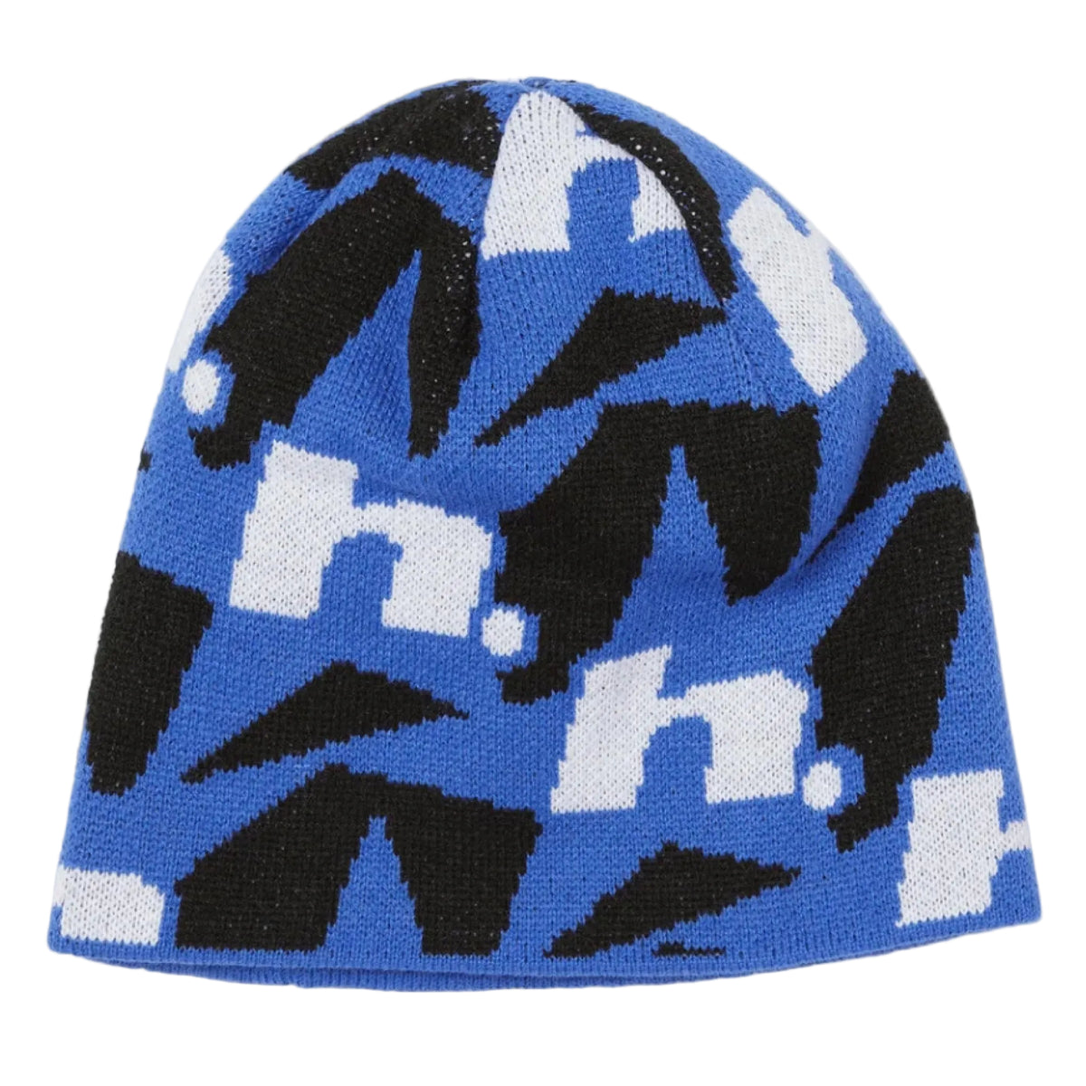 HUF H Star Repeat Skull Beanie - Royal Blue