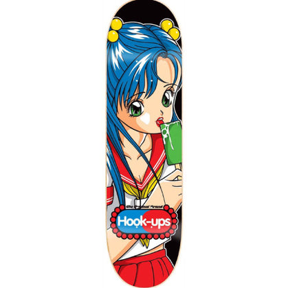 Hook-Ups Ice Cream Girl Skateboard Deck 8.25"