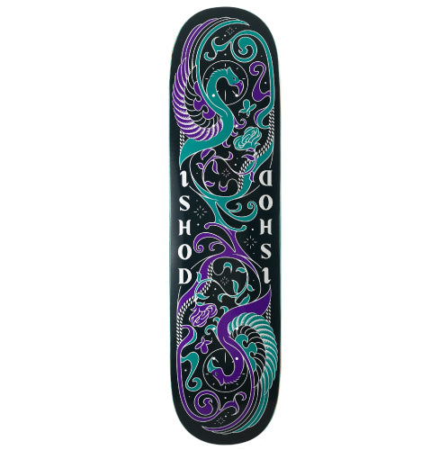 Real Ishod Illuminated Twin Tail Skateboard Deck 8.0"