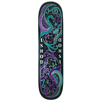 Real Ishod Illuminated Twin Tail Skateboard Deck 8.0"