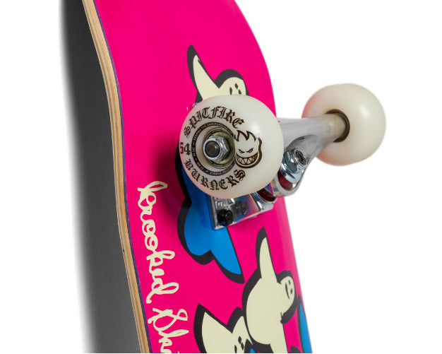 Krooked Birds In House DLX Complete Skateboard 7.5" spitfire wheels