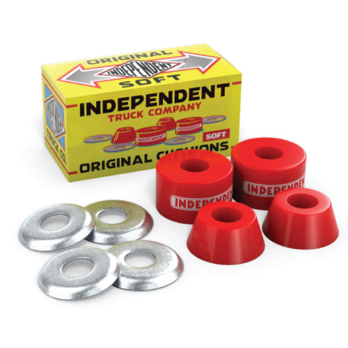 Independent Original Standard Cylinder Skateboard Bushings Red 90a Soft