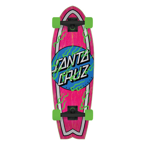 Santa Cruz Inferno Dot Shark Cruiser Complete 27.7"