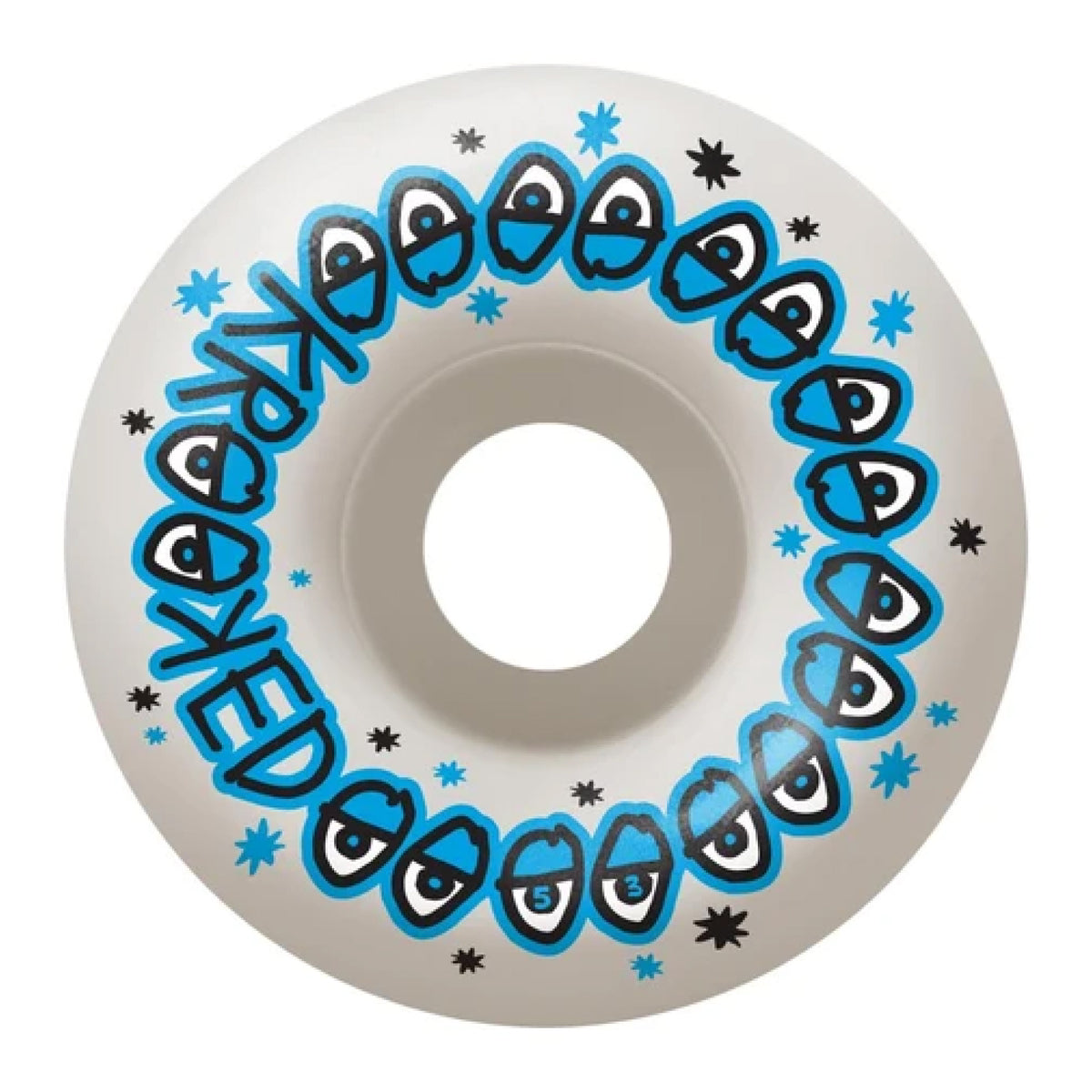 Krooked Inflated Complete Skateboard Black 8.25" wheel