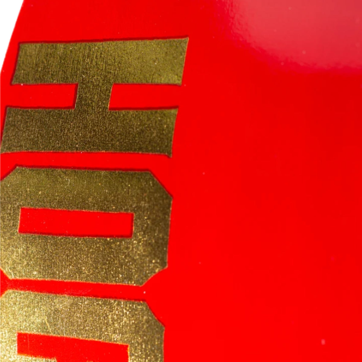 Hockey Insanitary Shape 1 Skateboard Deck 9" gold foil