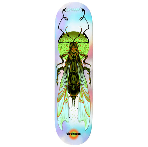 Birdhouse Schaar Ilham Insects Holographic Skateboard Deck 8.25"