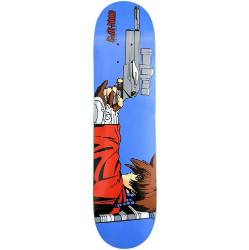 Hook-Ups 30 Years Iria Hunter Skateboard Deck 7.5" blue stock