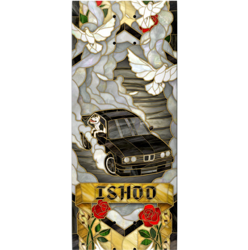 Real Twin Tail Ishod Cathedral Skateboard Deck 8.25" graphic