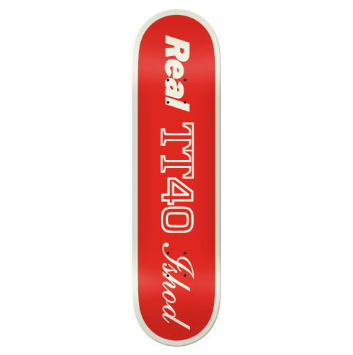 Real Ishod Shape Code Twin Tail Skateboard Deck 8.5" full bottom