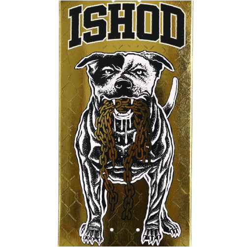 Real Ishod Good Dog Limited SSD Hand Numbered Gold Deck 8.5"