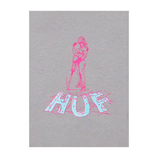 HUF Jacked Tee - Lilac Chalk graphic