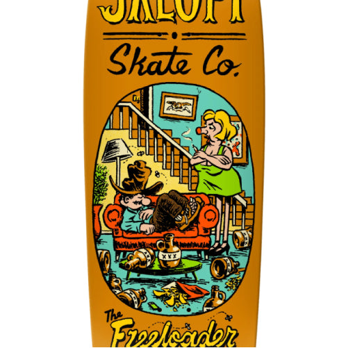 Antihero Jalopi Freeloader Skateboard Deck 10.14" graphic