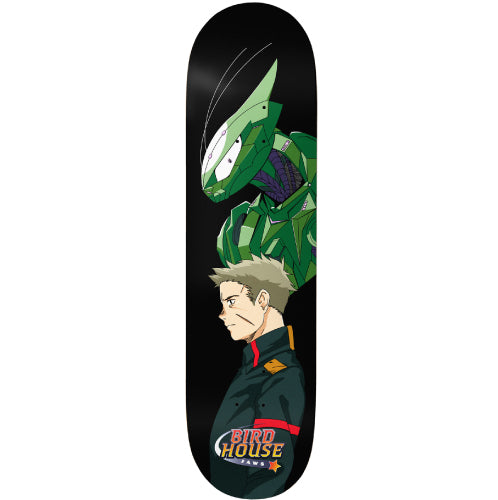 Birdhouse Jaws Red Shift Skateboard Deck 8.38" full