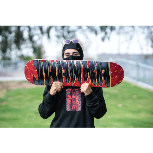 Creature Jhanka Logo VX Skateboard Deck 8.375" photo pro