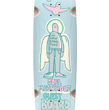 Krooked Jojel Guest Zig Zagger Skateboard Deck 8.62" graphic