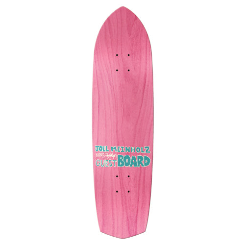 Krooked Jojel Guest Zig Zagger Skateboard Deck 8.62" top