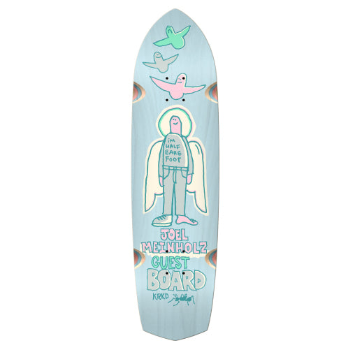 Krooked Jojel Guest Zig Zagger Skateboard Deck 8.62"