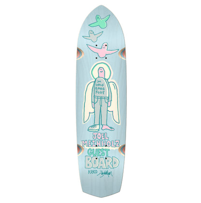 Krooked Jojel Guest Zig Zagger Skateboard Deck 8.62"