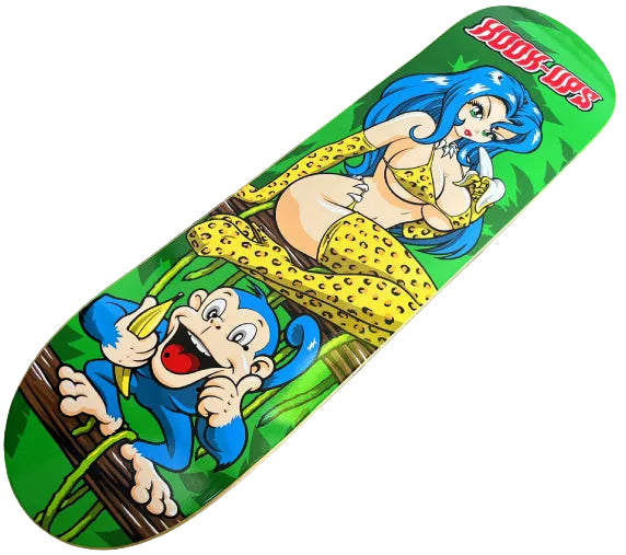 Hook-Ups Jungle Girl Skateboard Deck 8.25"