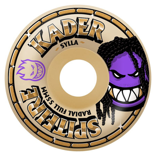 Spitfire F4 Radial Full Wheels Kader Rolly 99D 55mm