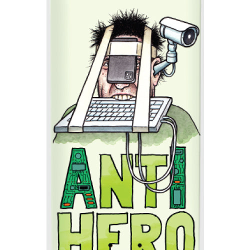 Antihero Kanfoush Anti-Intelligence Skateboard Deck 8.4"