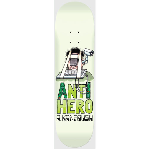 Antihero Kanfoush Anti-Intelligence Skateboard Deck 8.4"