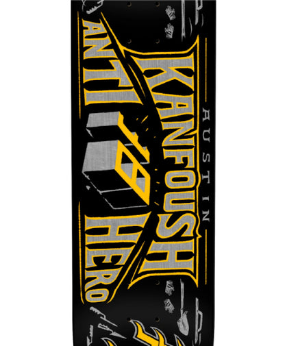 Antihero Kanfoush Customs Skateboard Deck 8.25" close