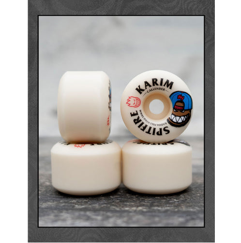 Spitfire F4 Callender Burn Squad Radial Full Wheels 58MM 97D set