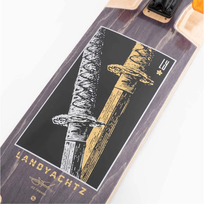 Landyachtz Katana Black 34" graphic