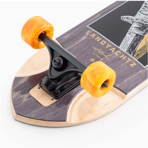 Landyachtz Katana Black 34" tail