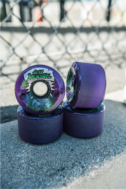 Santa Cruz OG Slime Balls Kendall End of the World Skateboard Wheels 60MM 78A photo