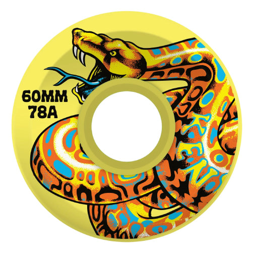 Santa Cruz OG Slime Balls Kendall Snake Skateboard Wheels 60MM 78A outside