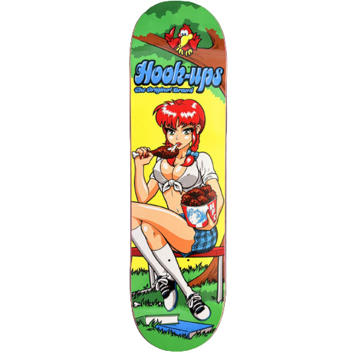 Hook-Ups KFC School Girl Skateboard Deck 8.25" photo