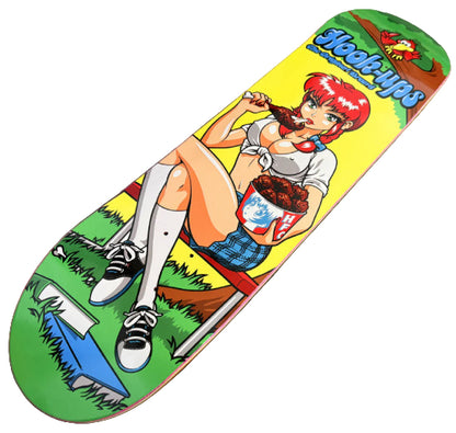 Hook-Ups KFC School Girl Skateboard Deck 8.25" photo close