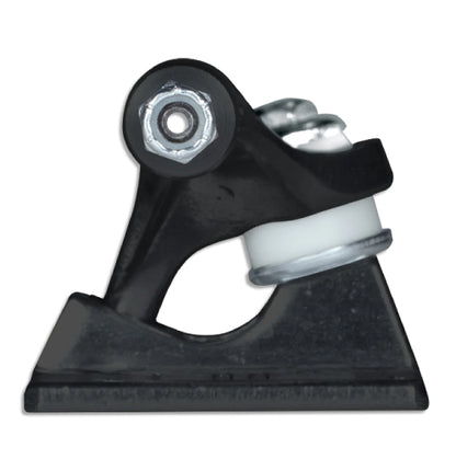 Slappy ST1 Inverted Curb Killer II Hollow Matte Black Trucks (Set of 2) hollow axle