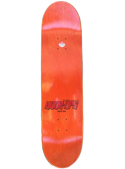 Hook-Ups Flight Girl Kimiko Skateboard Deck 8.25" top
