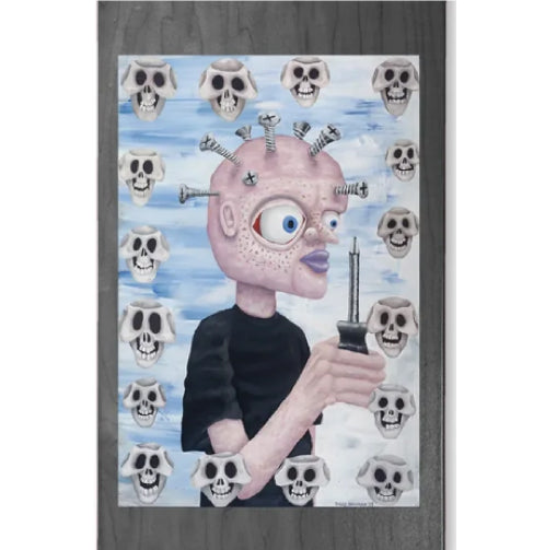 Deathwish Kirby All Screwed Up Skateboard Deck 8.0"