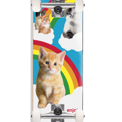 Enjoi Kitten Dreams Complete Skateboard 7.5" graphic
