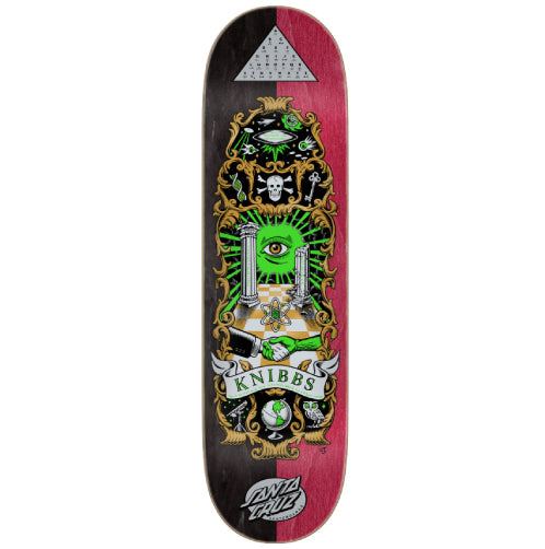 Santa Cruz Knibbs Cryptic Skateboard Deck 8.5"