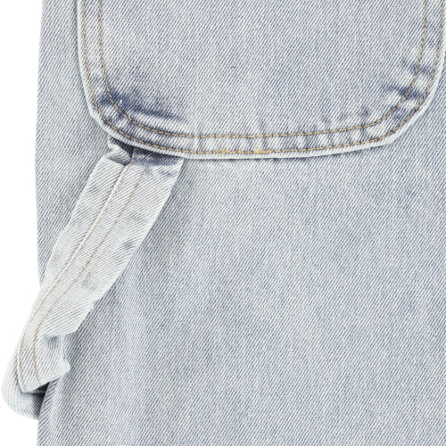 Krooked Koffin Carpenter Pant - Bleached Denim loop
