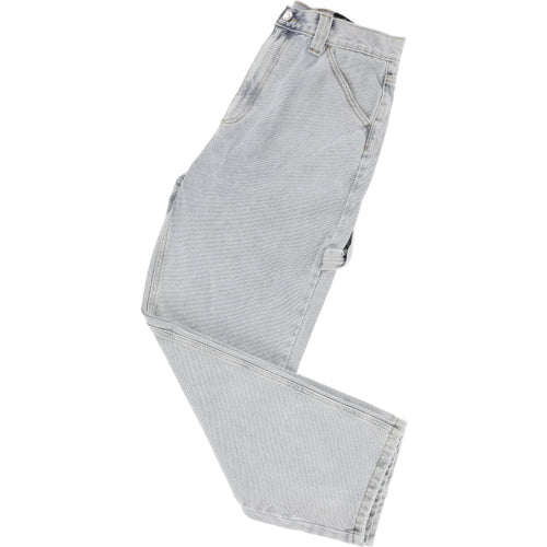 Krooked Koffin Carpenter Pant - Bleached Denim 