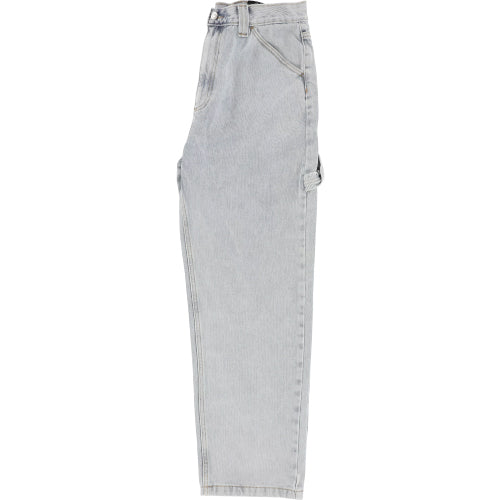 Krooked Koffin Carpenter Pant - Bleached Denim