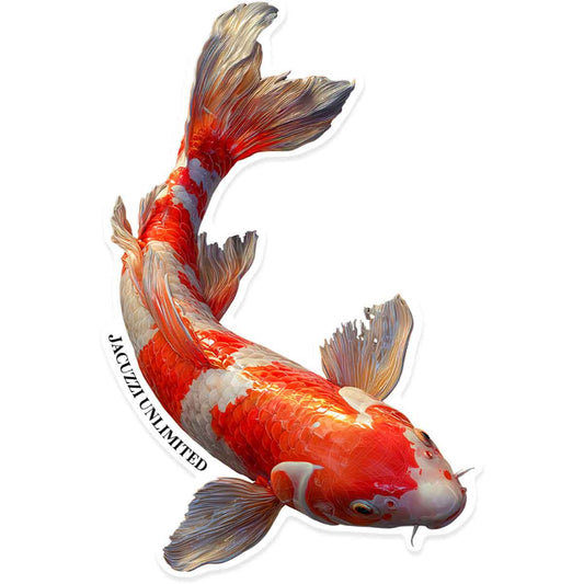 Jacuzzi Koi Sticker