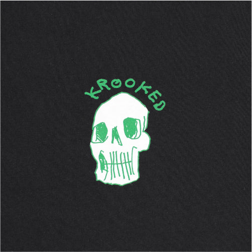 Krooked Kranium Tee - Black