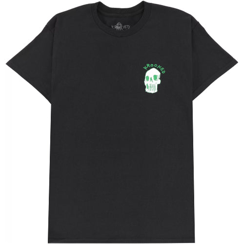 Krooked Kranium Tee - Black