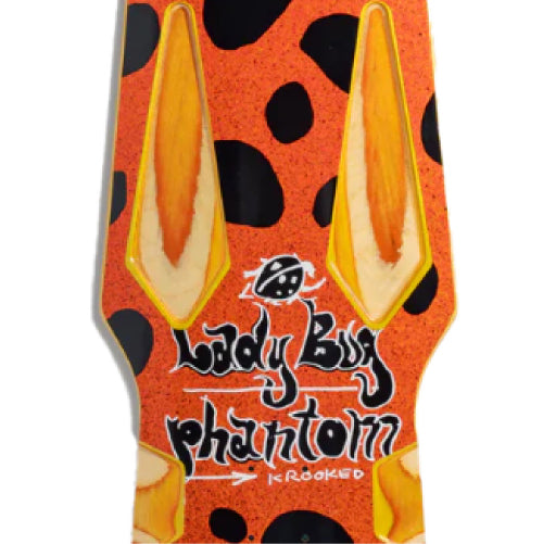 Krooked Mark Gonzales Limited Ladybug Phantom Skateboard Deck 11.02"