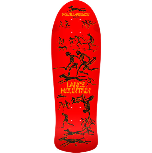 *LIMITED* Powell Peralta Bones Brigade Series 15 LANCE MOUNTAIN Red Deck 9.9"