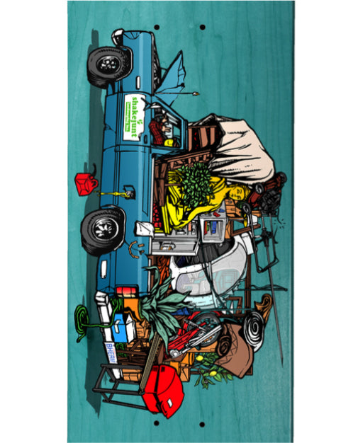 Shake Junt Herman Landscaping Skateboard Deck 8.25" close